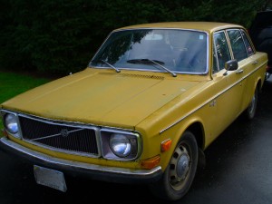Goodbye, old yellow car.  I miss you!