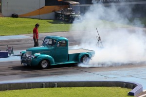 Never too old for a burnout!