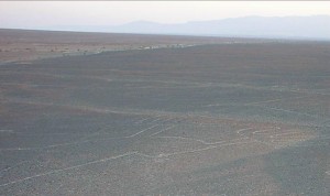 view of nazca lines from the mirador