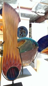 Glass art gallery Elodie Holmes Santa Fe 