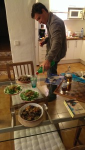 Such a privilege to prepare healthy meals in our "own" kitchen when traveling!