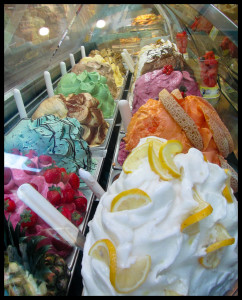 choosing the best gelato from dozens of flavors just like you'd have your choice of house sitting jobs with house sitters america