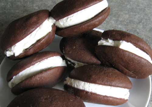 whoopie pies from budget travel blog half the clothes maine Appalachian trail trip