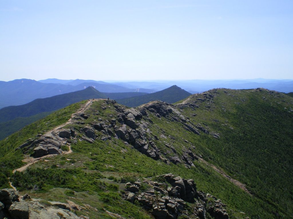 An ankle injury kept top travel blog Half the Clothes' author Jema Patterson from seeing the Franconia Ridge in New Hampshire's White Mountains 