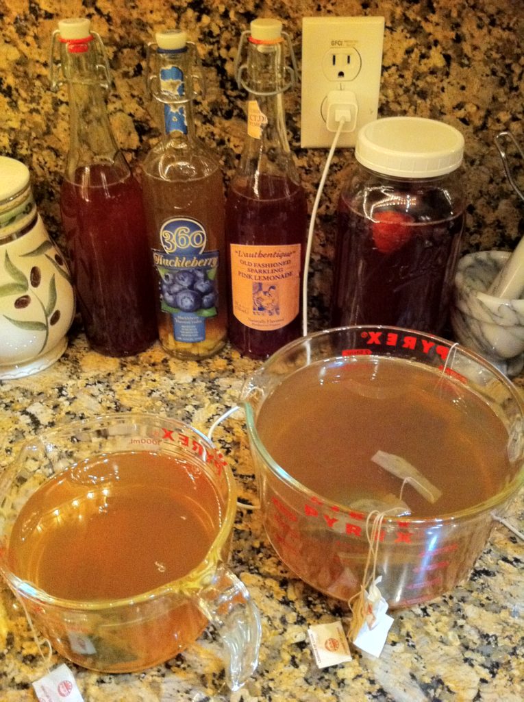 Top slow travel blog Half the Clothes author loves that slow travel lets her have time to try things like making kombucha